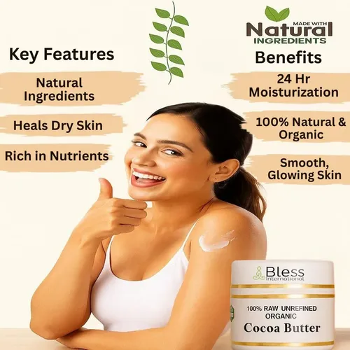Crema Hidratante Para La Piel Bless International, Manteca D