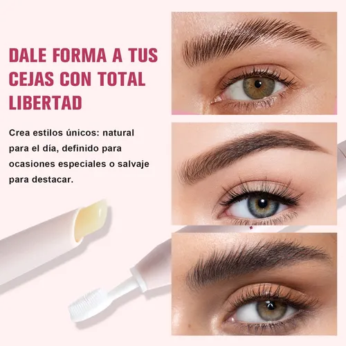 Bolígrafo De Cera Natural Para Cejas Heci Beauty, Duradero Y Rosa Claro 0301606351870