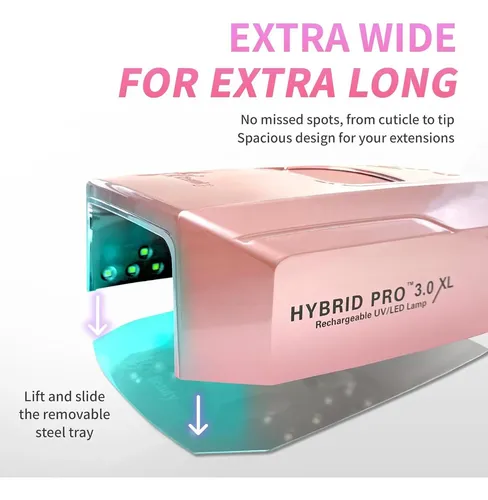 Lámpara Uv/led Para Uñas Igel Beauty Hybrid Pro 3.0 Xl