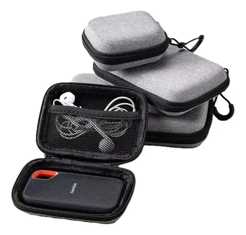 Organizador Viaje Estuche Cables Cargador Cosmeticos
