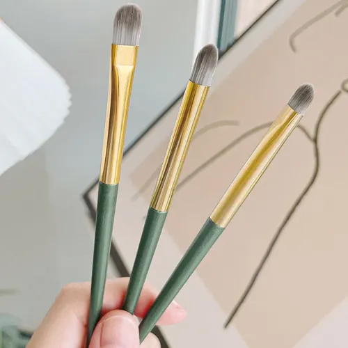 Dsad Set De Tres Brochas Para Sombras De Ojos