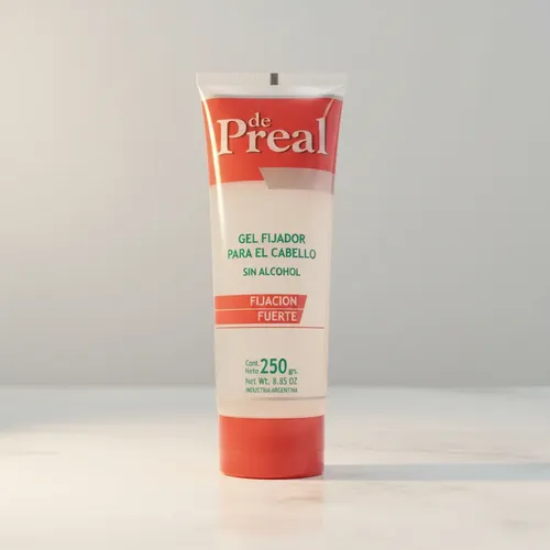 De Preal Gel Fijación Fuerte Pomo X 250g Sin Alcohol