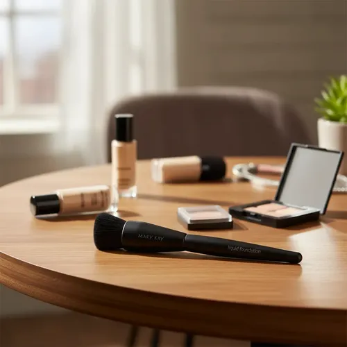 Brocha Para Base De Maquillaje Liquida Mary Kay