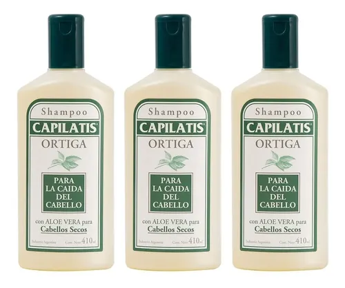 Shampoo Capilatis Tratante Ortiga  410 Ml X 3 Unidades