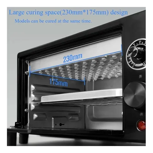 Lámpara Uv Led 1600w 365nm Roja Para Resina Diy