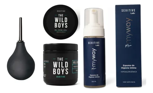 Combo Higiene Intima Masculina 3 Pc