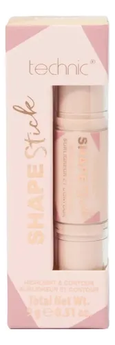 Technic Cosmetics Contorno E Iluminador En Stick 2 En 1