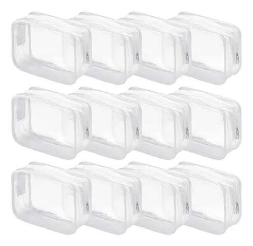 Bolsas Plásticas Transparentes Para Cosméticos Blancas Clear