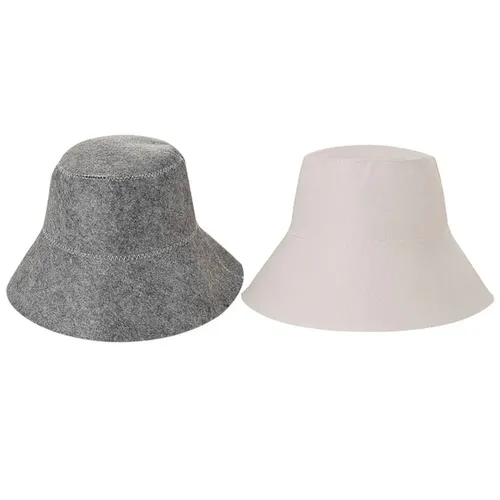 Gorra Rusa Anticalor Para Estilo Sauna De Fieltro Para Baño