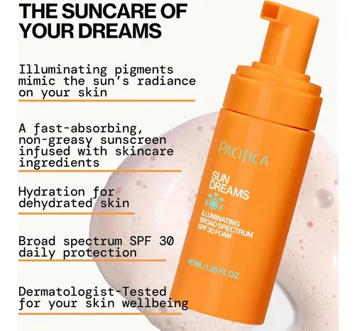 Protector Facial Spf 30 Pacifica Sun Dreams 2x 40ml