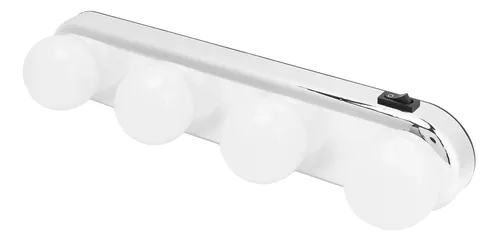 Kit De Maquillaje Led Para Tocador De Pared, 4 Led, Bombilla