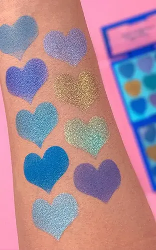 Paleta De 9 Sombras Heat Breakes-daydream- I Love Revolution