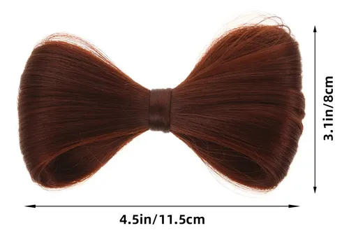 Extensión De Cabello Para Moño Mujer Falso Cabello Decorativ