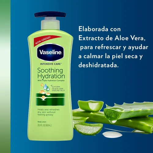 Vaseline Soothing Hydration Crema Corporal Hidratante 600ml