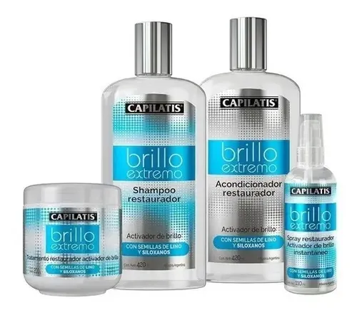 Brillo Extremo Capilatis Sh + Aco + Trat + Spray