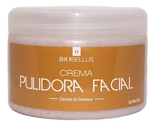 Crema Pulidora Exfoliante Facial – Biobellus 250gr Tipo De Piel Normal
