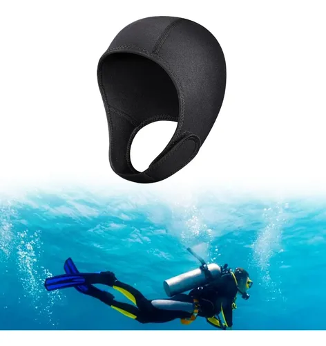 Capucha De Buceo De Neopreno Con Correa, Gorra Térmica Quick