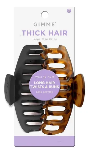 Clips De Garra Gimme Beauty Para Cabello Grueso