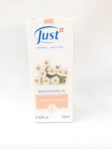 Aceite De Manzanilla 10ml Y Crema De Manzanilla 25gr Just