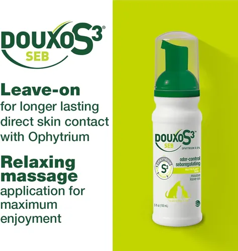 Seb Zq Mousse/. & Douxo S3, 5.1 Onzas, 150 Ml, Para Alivio/