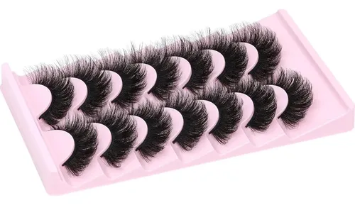 Pestañas Postizas Volumen Espeso Alicrown 20mm 7 Pares