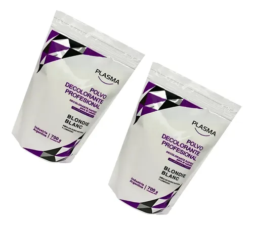 Polvo Decolorante Blondie Blanc Plasma 700gr X5 Unidades