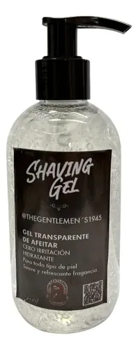 Gel De Afeitar Transparente Shaving The Gentlemen X250ml