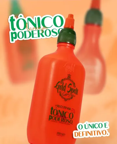 Tónico Poderoso Capilar Anticaída Gold Spell