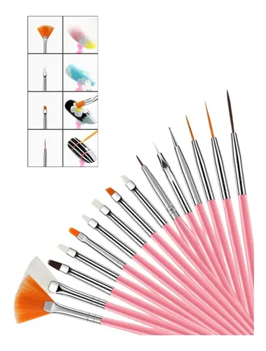 Kit Profesional Completo Uñas Soft Gel Uv Led X57 Piezas