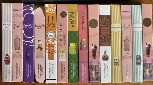 Set X24 Perfumes Árabes 35ml Surtidos Hombre Mujer