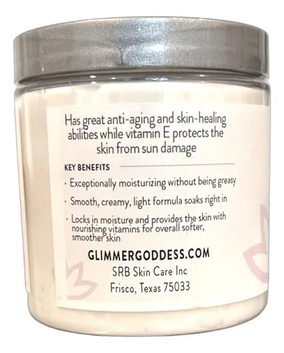 Manteca Corporal Glimmer Goddess Organic Vegan Con Aceite De