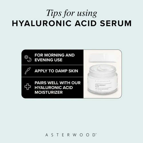Suero Facial Asterwood Ácido Hialurónico Hidratante 237ml