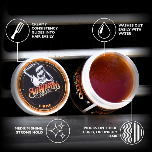 Suavecito Pomade Firme 4oz 1 Pack