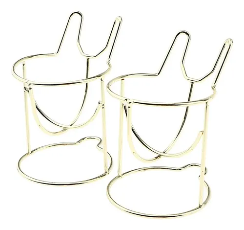 +2pcs Sponge Maquillaje De Esponja De Maquillaje Soporte De  Luxury Gold