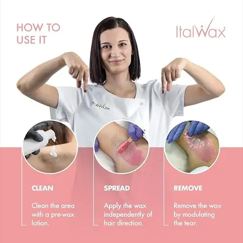 Perlas De Cera Dura Italwax 8032835172005 Piel Sensible
