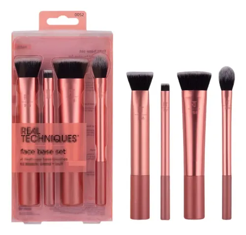 Set De Brochas De Maquillaje Suaves Y En Caja, Base Y Ojos 0 0052