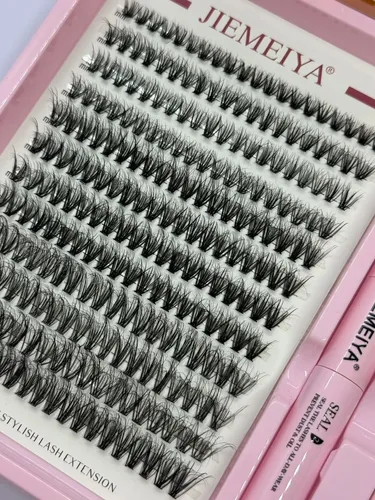 Set Pestañas Postizas Jmy 0.07d 30p Adhesivo Sellador Pinza