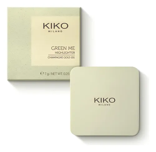 Polvo Compacto Kiko Milano Green Me Highlighter