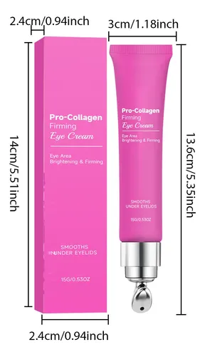 Crema Reafirmante De Colágeno Para Ojos 15 G