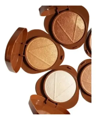 Iluminador Compacto Baked Glass Highlighter Ruby Rose Tono del maquillaje