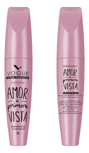 Mascara De Pestañas Vogue Amor A Primera Vista Negro