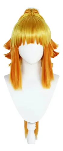 Peluca De Pelo Zenitsu Agatsuma, Peluca Kimet Demon Slayer