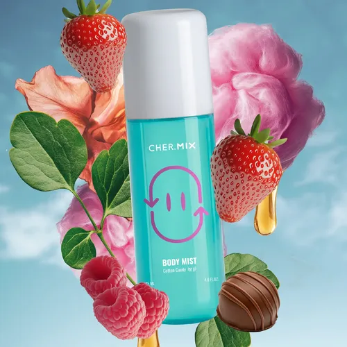 Body Splash Mujer Cher Mix Body Mist Cotton Candy 135 Ml
