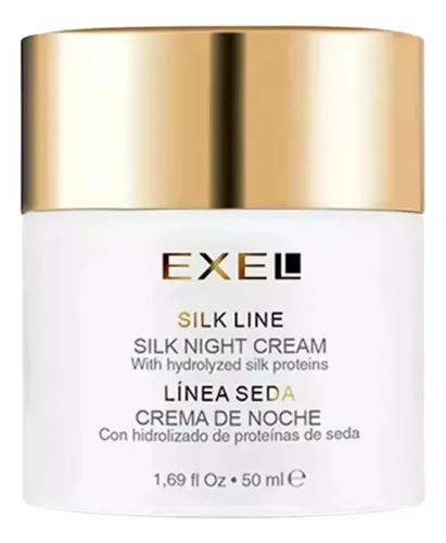 Crema Noche Exel Linea Seda Antiarrugas Manchas Antiage 50ml