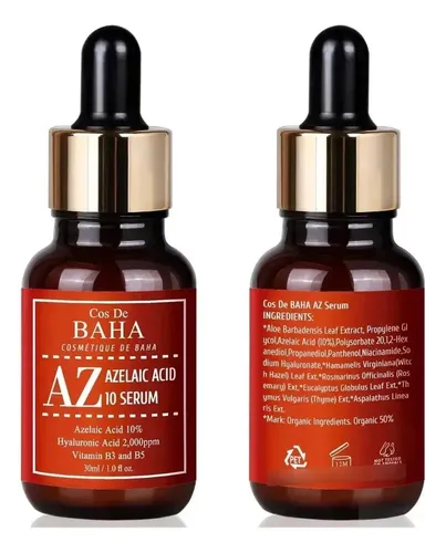 Sérum Facial Premium Cos Baha Con 10% De Ácido Azelaico X