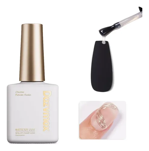 Capa Superior Mate Matte Gel Top Coat Dazvmox 15 Ml Hema