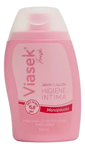 Viasek Fresh Jabón Líquido Íntimo Menopausia X 100 Ml