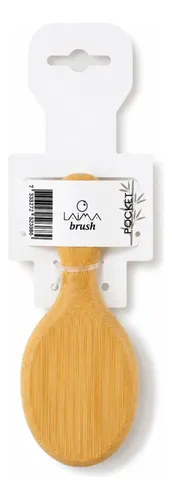 Cepillo Para Cabello Com Cerdas De Bambú Pocket Laima