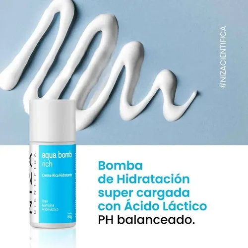 Niza Aqua Bomb Rich Hidratación Facial 50g