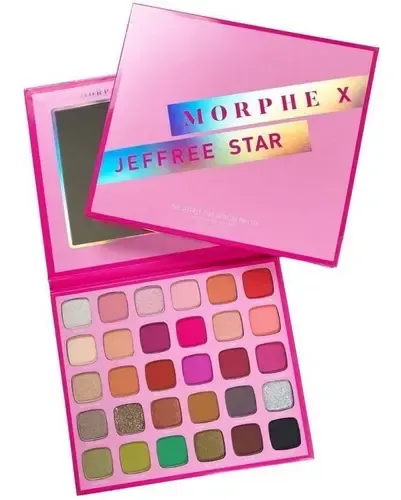Paleta de Sombras Morphe Jeffre Star Rosa 30 Colores